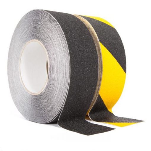 ANTI-SLIP TAPE Luminescent, black/yellow 18,3 meter x 50mm