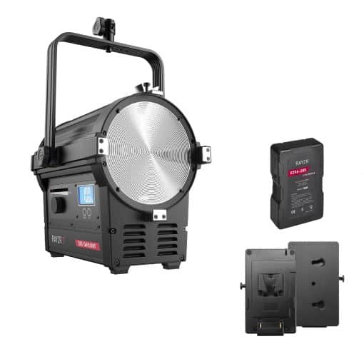 Rayzr7-200 Daylight + 29,6V V-Mount Battery+ Plate