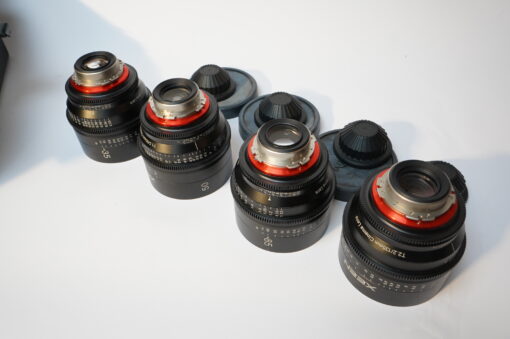 XEEN Cinema Lens Set 35mm, 50mm, 85mm, 135mm T1,5 PL - Image 2