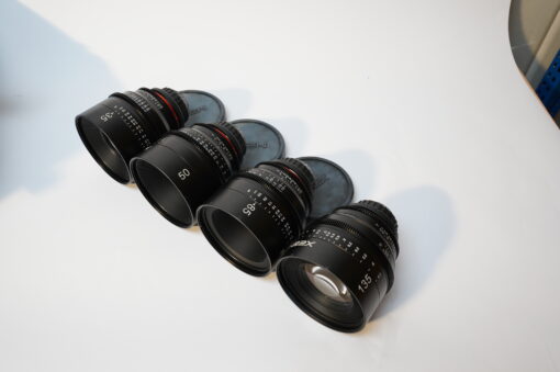 XEEN Cinema Lens Set 35mm, 50mm, 85mm, 135mm T1,5 PL - Image 3