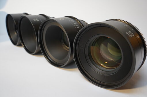 XEEN Cinema Lens Set 35mm, 50mm, 85mm, 135mm T1,5 PL - Image 4