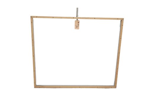 Aluminum frame with wood  85x100cm - Image 4