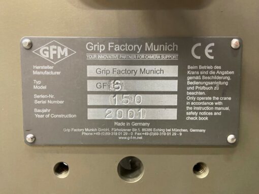 GFM - GF6 Crane - Image 12