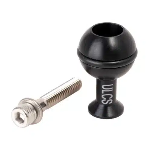 Ultralight BA-HB Ball with 1 1/2 x 1/4"-20 Through Bolt, Washer