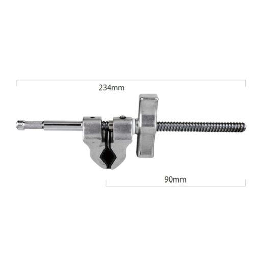 KUPO 4" SUPER VISER CLAMP - CENTER JAW with 16mm spigots