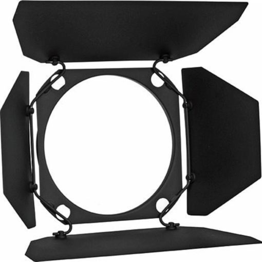 ARRI - 4-leaf barndoor, black/silver (168 mm / 6.6") for L5 & ARRI 650 Plus