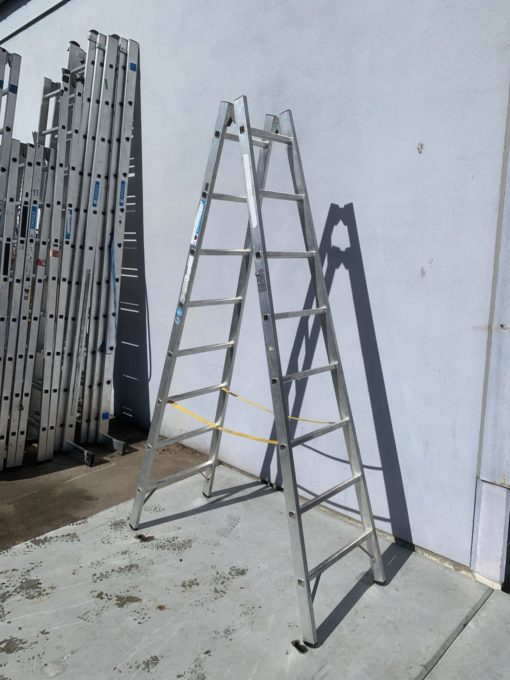 ZARGES ALUMINIUM 2x8-TREADS Ladder - Image 3