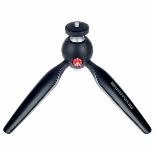 Manfrotto MTPIXI-B, PIXI Mini-Stativ, schwarz