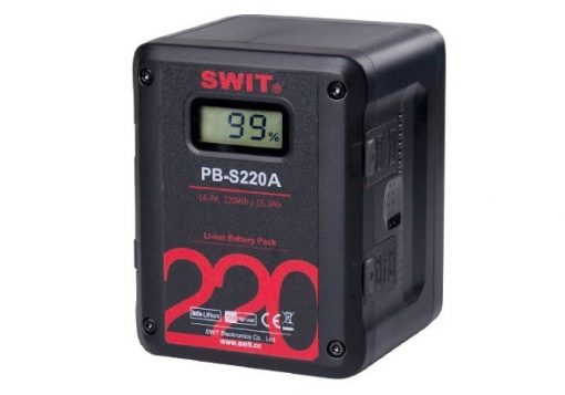 SWIT PB-S220A 220Wh Multi-sockets Square Digital Battery Pack