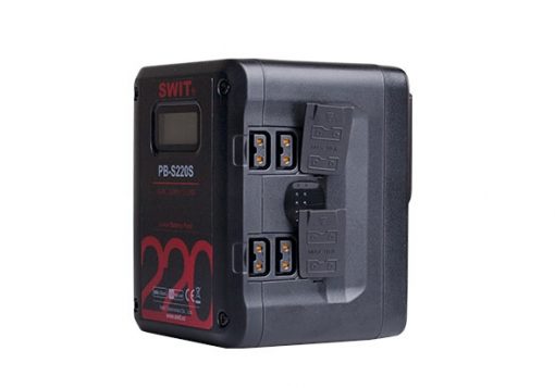 SWIT PB-S220S 220Wh Multi-sockets Square Digital Battery Pack - Image 4