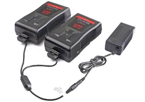 PC-U130B2 Portable Dual D-tap Heads Fast Charger - Image 3