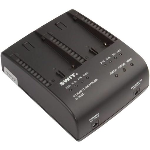 SWIT - 2-CH DV charger for Canon BP style batteries - Image 5