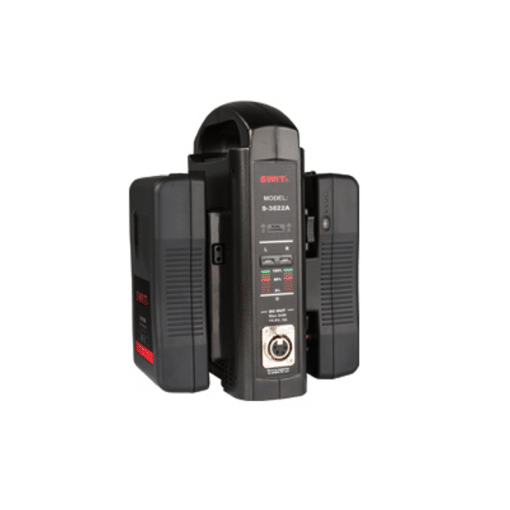 SWIT S-3822S 2-ch Simultanous Charger, V-Mount, 3A"