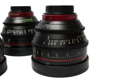 Canon EF CN-E Cinema Prime 6-Lens Kit (14, 24, 35, 50, 85, 135mm) - Image 15