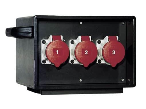 Mobile 63 amp power distributor 114-05-581